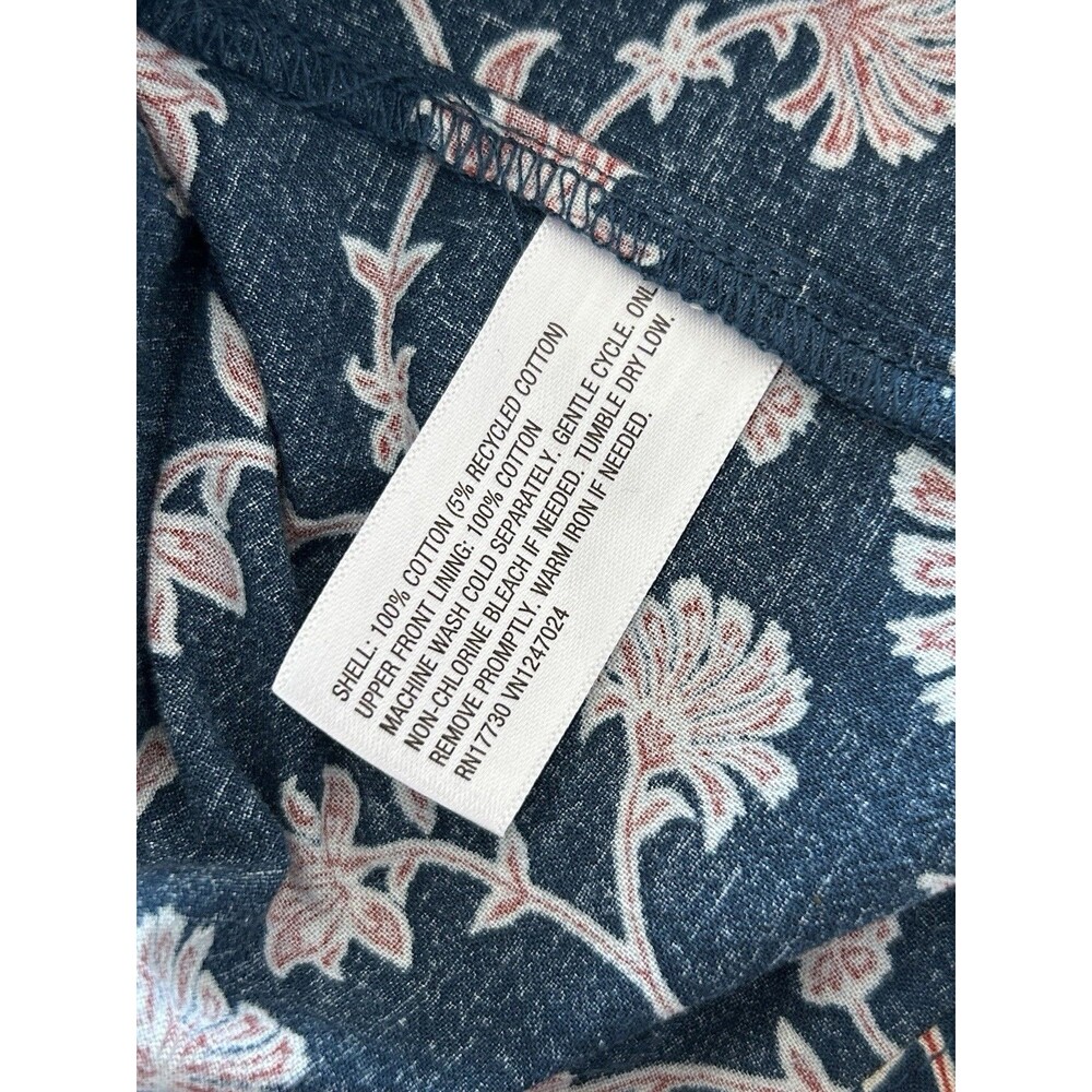 Future Collective Maxi Dress Medium Navy Floral Tie Waist Strappy Summer Boho - Picture 13 of 13
